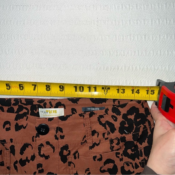 Maeve The Colette Wide Leg Pant Women's Size 30 Petite Leopard Cheetah Boho - Picture 8 of 9